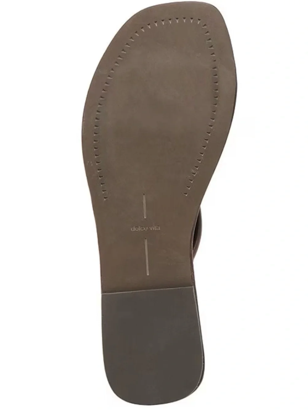 From Dolce Vita, the Cely Leather Bead Embellished Thong Sandals